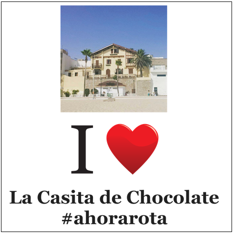 Camiseta Hombre - La Casita de Chocolate de Rota