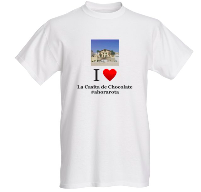 Camiseta Hombre - La Casita de Chocolate de Rota