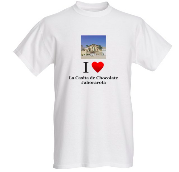 Camiseta Hombre - La Casita de Chocolate de Rota